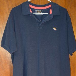 American Living Men's SS Polo Shirt Printed Back